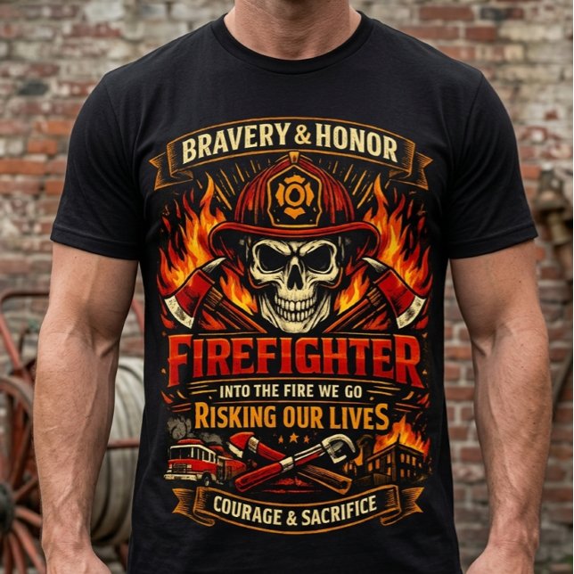 T-shirt En Tri-matière Fierté des pompiers  (Créateur téléchargé)