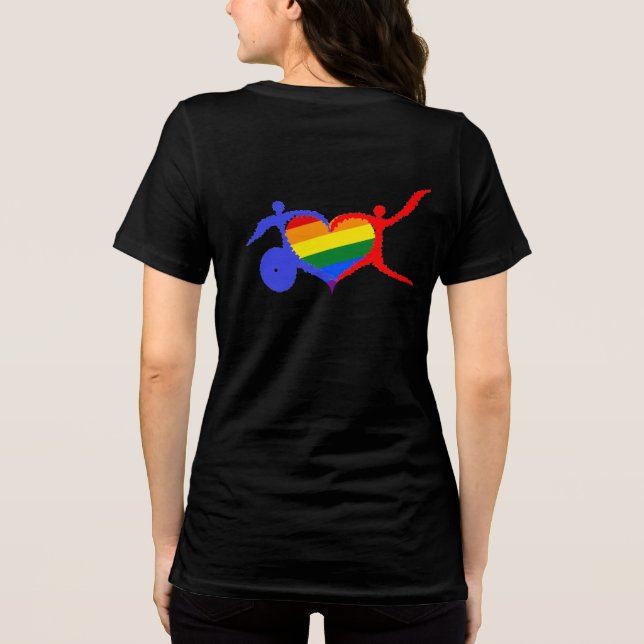 T-shirt En Tri-matière Fierté du handicap (Verso)