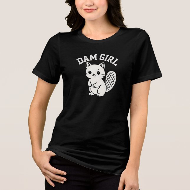 T-shirt En Tri-matière Fille de barrage  (Recto)