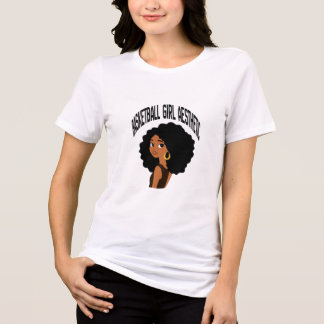 T-shirt En Tri-matière Fille de basketball Esthétique Femmes paniers