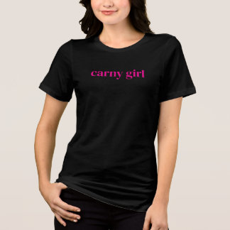 T-shirt En Tri-matière Fille de Carny Classique à Manches Courtes