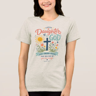 T-shirt En Tri-matière Fille élue de Dieu