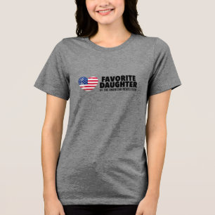 T-shirt En Tri-matière Fille préférée de la Révolution américaine DAR