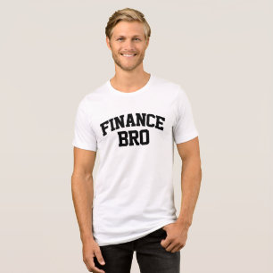 T-shirt En Tri-matière Finance Bro Funny Finance