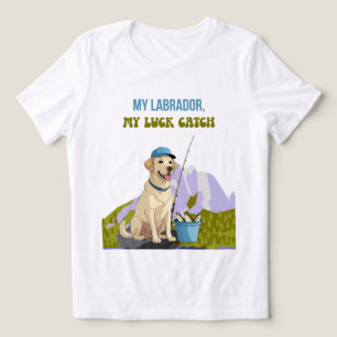 T-shirt En Tri-matière Fishing Buddy – Édition Labrador Retriever