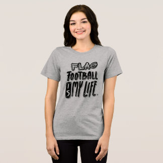 T-shirt En Tri-matière Flag Football Is My Life 