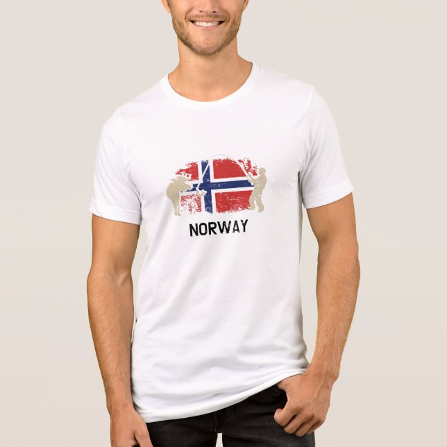 T-shirt En Tri-matière Flag norvégien (Recto)