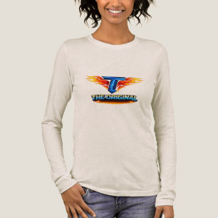 T-shirt En Tri-matière Flaming T Le Graphique de Feu Original Bella+Canva