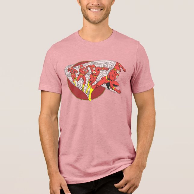 T-shirt En Tri-matière Flash en mouvement (Recto)