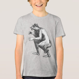 T-shirt En Tri-matière Flauros Léopard Humanoïde Dictionnaire Infernal