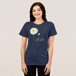 T-shirt En Tri-matière Fleur Dandelion