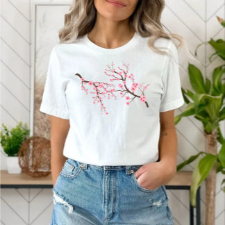 T-shirt En Tri-matière fleur de cerisier