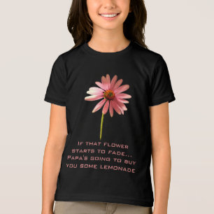 T-shirt En Tri-matière Fleur de cône rose si cette fleur commence à se fa