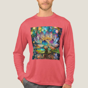 T-shirt En Tri-matière Fleur de lotus en fleurs illuminée