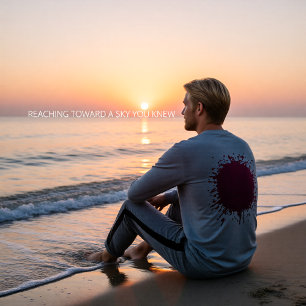 T-shirt En Tri-matière Fleur Écrasée