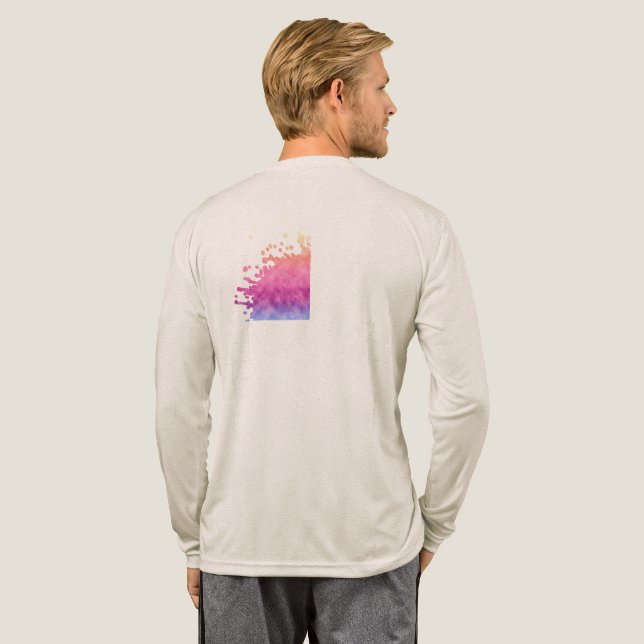 T-shirt En Tri-matière Fleur Radieuse (Verso complet)
