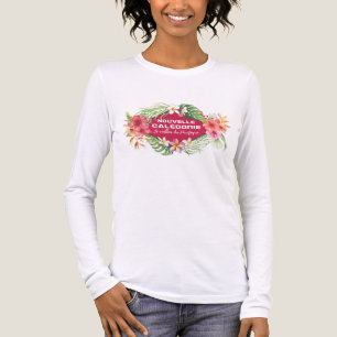 T-shirt En Tri-matière Fleur tropicale Nouvelle-Calédonie, hibiscus