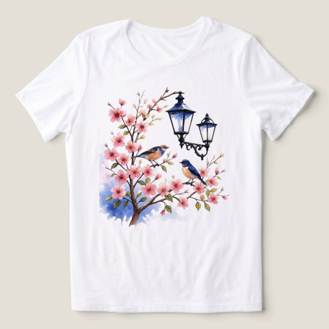 T-shirt En Tri-matière Fleurs de cerisiers (Design Recto)