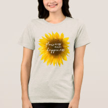 Fleurs sont bonheur citation filtre tournesol