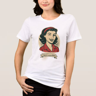 T-shirt En Tri-matière Flirt Rétro