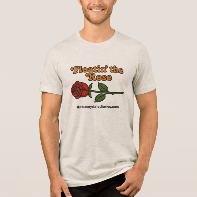 T-shirt En Tri-matière Floatin' the Rose Sunnydale Diaries t-shirt (Recto)