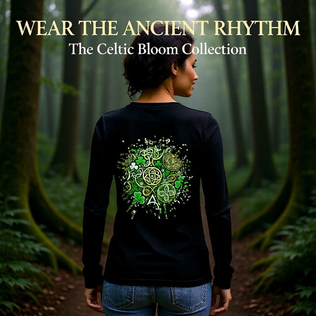 T-shirt En Tri-matière Floraison celtique (Créateur téléchargé)