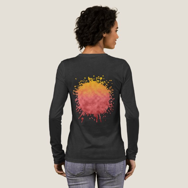 T-shirt En Tri-matière Floraison du solstice (Verso complet)