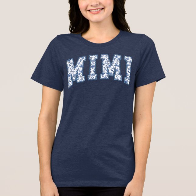 T-shirt En Tri-matière Floral Mimi (Recto)