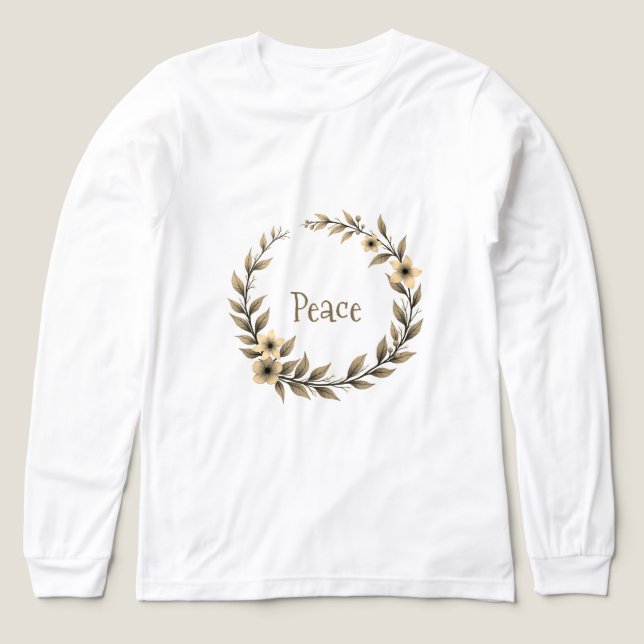 T-shirt En Tri-matière Floral Wreath Simple (Motif recto)