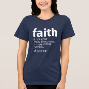 T-shirt En Tri-matière Foi