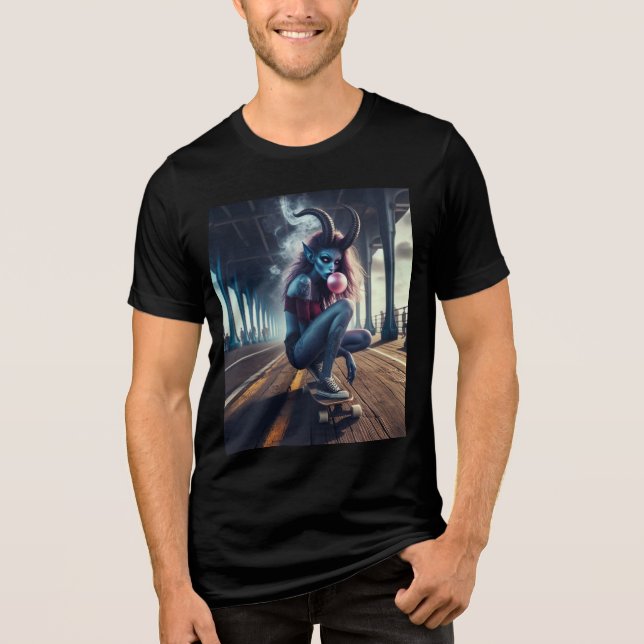 T-shirt En Tri-matière Folie Bubble-gum (Recto)