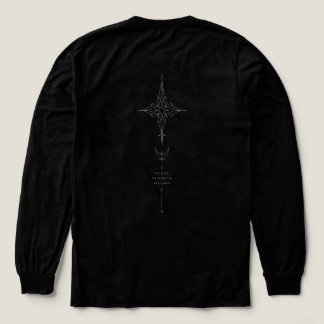 T-shirt En Tri-matière Folklore Céleste Gothique Vide Graphique