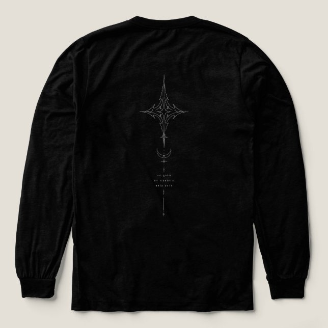 T-shirt En Tri-matière Folklore Céleste Gothique Vide Graphique (Motif verso)