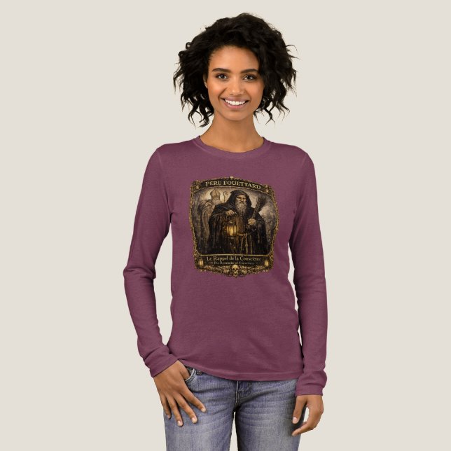 T-shirt En Tri-matière Folklore de Père Fouettard - Rappel de Conscience (Recto complet)