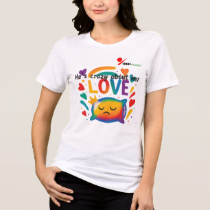 T-shirt En Tri-matière Folle d'elle
