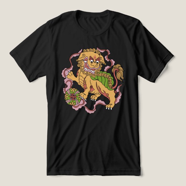 T-shirt En Tri-matière Foo Dog (Design Recto)