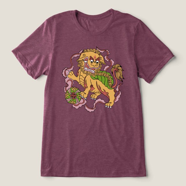 T-shirt En Tri-matière Foo Dog (Design Recto)