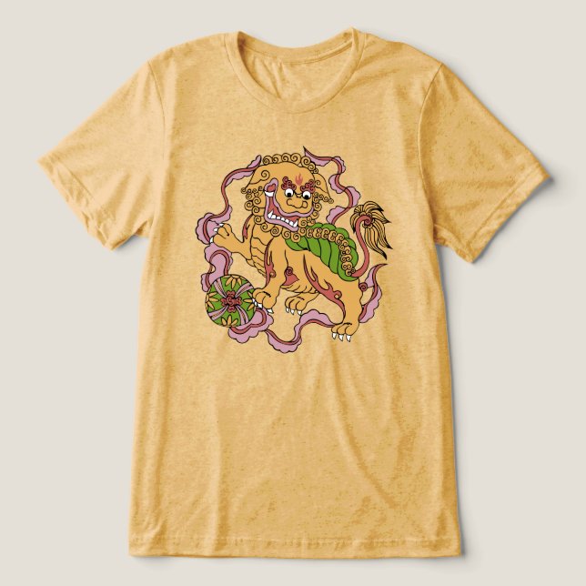 T-shirt En Tri-matière Foo Dog (Design Recto)