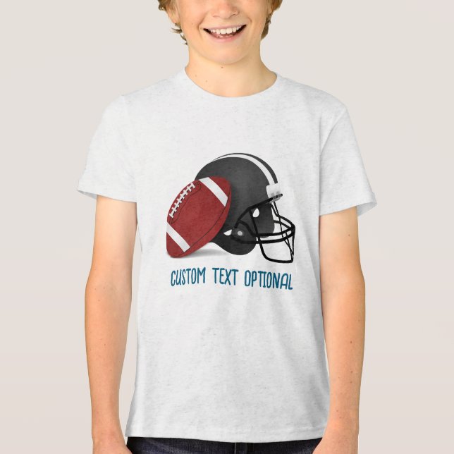 T-shirt En Tri-matière Football and Helmet (Recto)