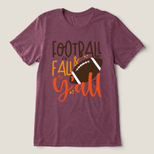 T-shirt En Tri-matière Football Fall & Y'all