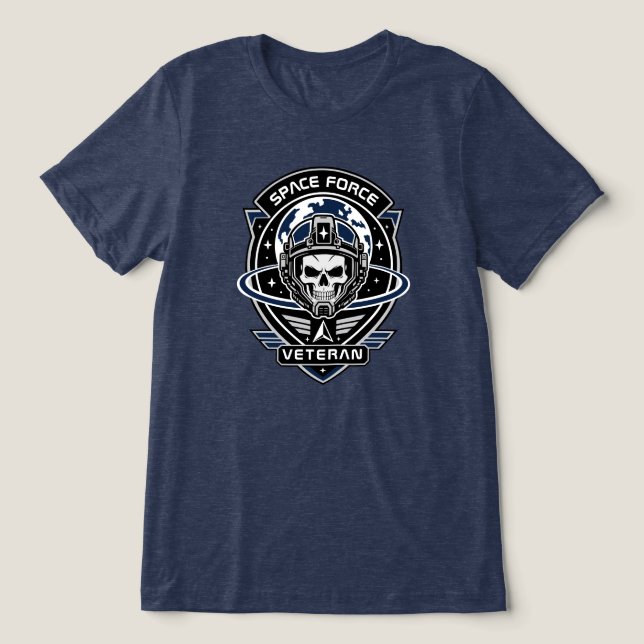 T-shirt En Tri-matière Force spatiale (Design Recto)