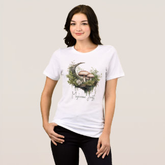 T-shirt En Tri-matière Forêt de champignons enchantée
