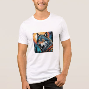T-shirt En Tri-matière Forte Loup