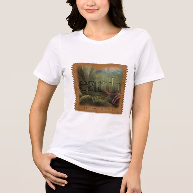 T-shirt En Tri-matière Four Elements - Earth - T Shirt (Recto)