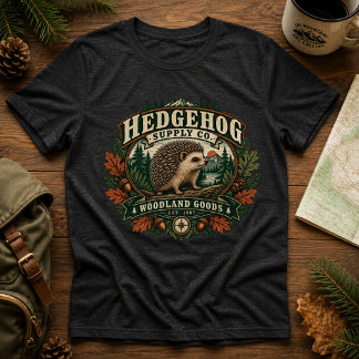 T-shirt En Tri-matière Fournisseur de Hérisson Cie. Produits de la Forêt