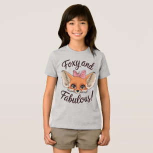 T-shirt En Tri-matière Foxy et Fabulous mignon Fennec Fox