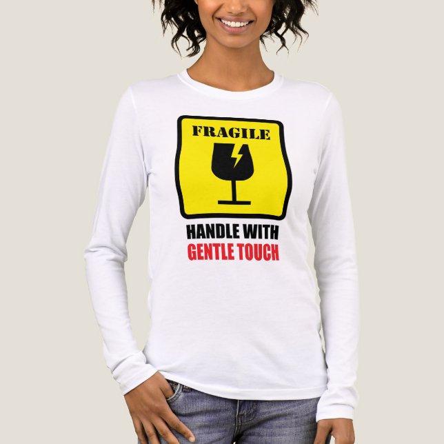T-shirt En Tri-matière Fragile - Manipuler avec précaution (Recto)