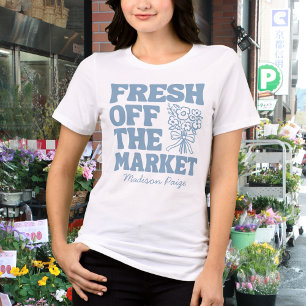 T-shirt En Tri-matière Fraîchement sortie du marché : Blue Whimsical Show