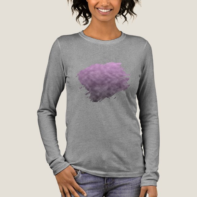 T-shirt En Tri-matière Frêne Lilacé (Recto)