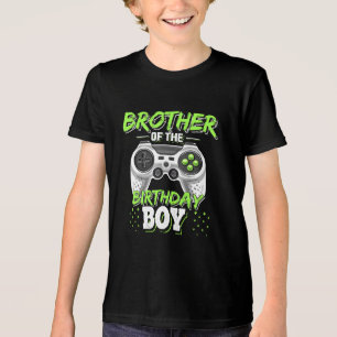 T-shirt En Tri-matière Frère de l'Anniversaire jumelé garçon